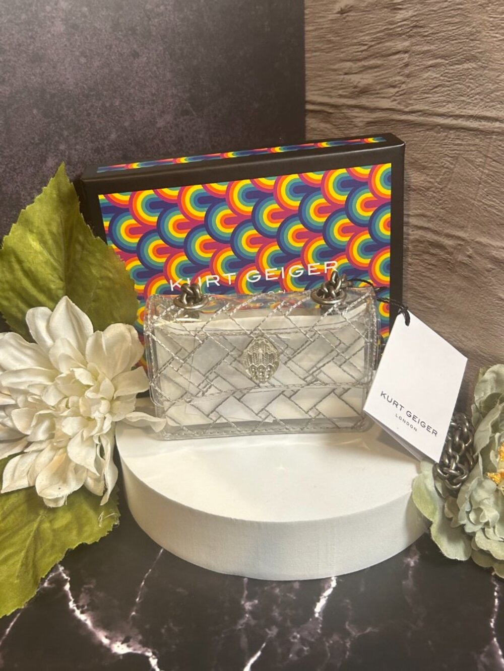 KURT GEIGER MICRO CROSSBODY BAG - Picture 4 of 15